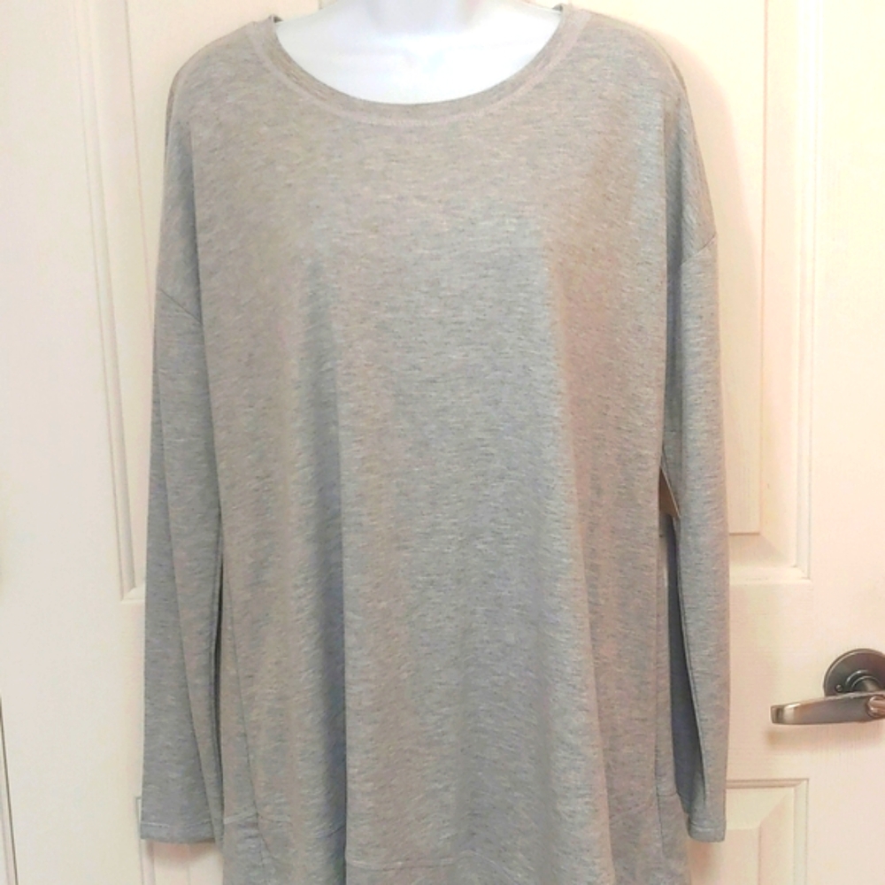 New St John's Bay active wear, size large, Gray